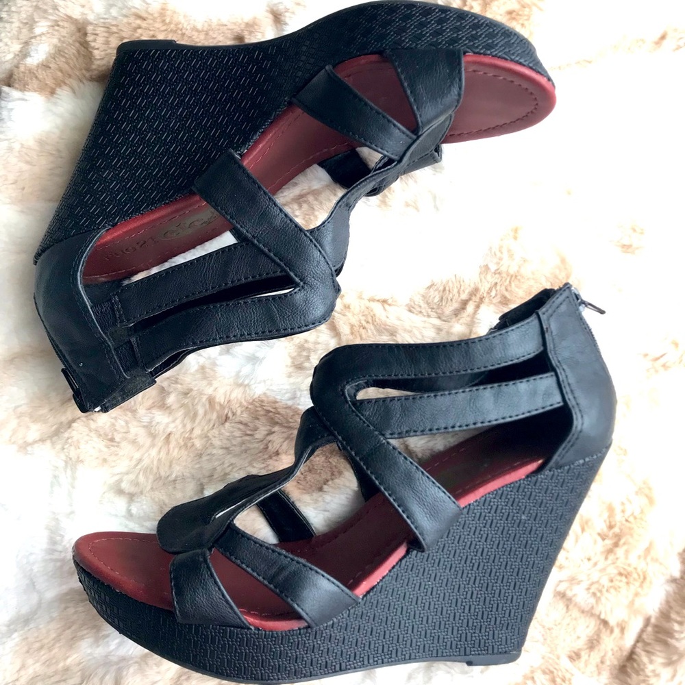 Rue21etc Strappy Sandal Wedge Heels